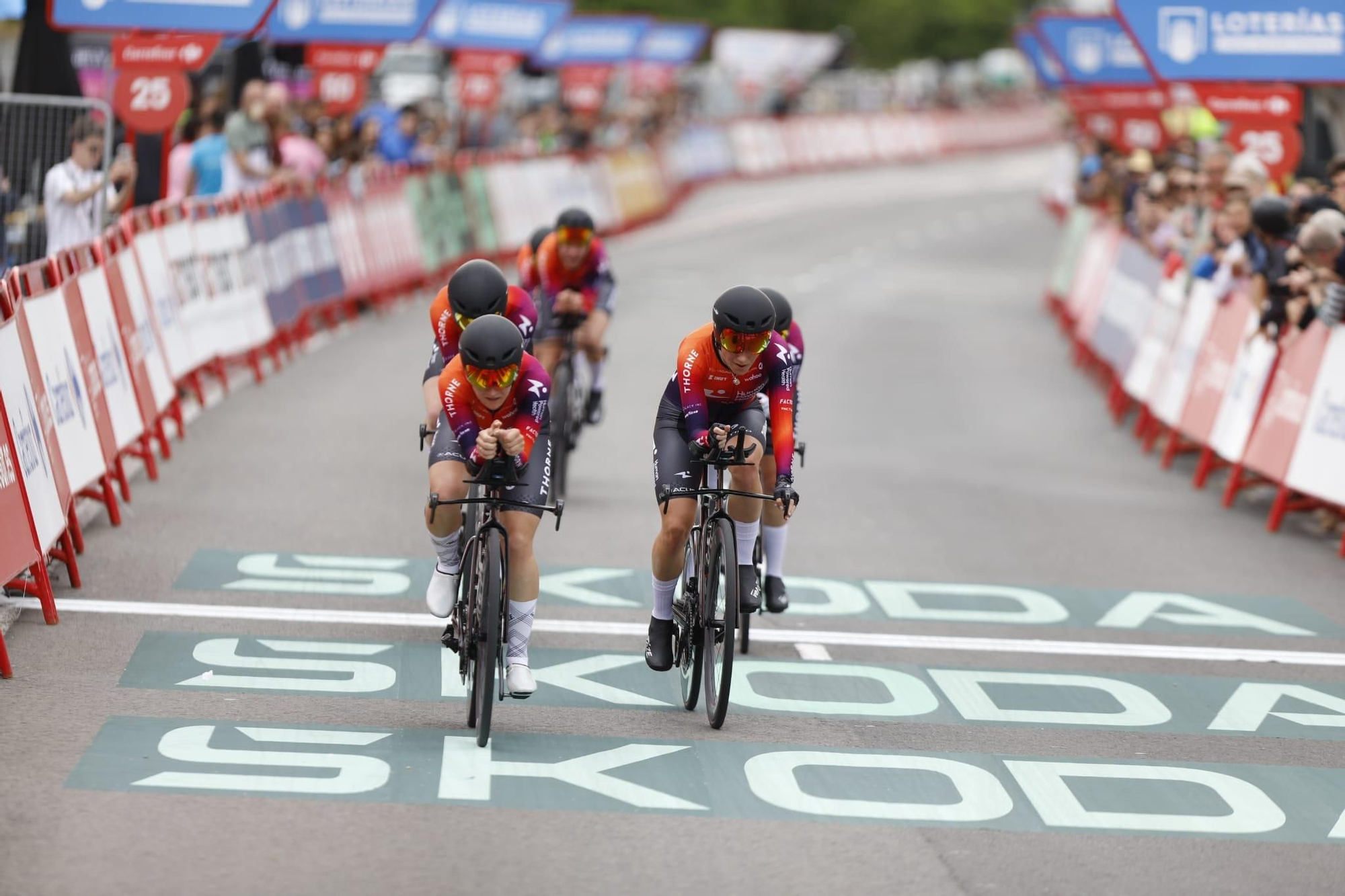 Primera etapa de La Vuelta a España Femenina en València