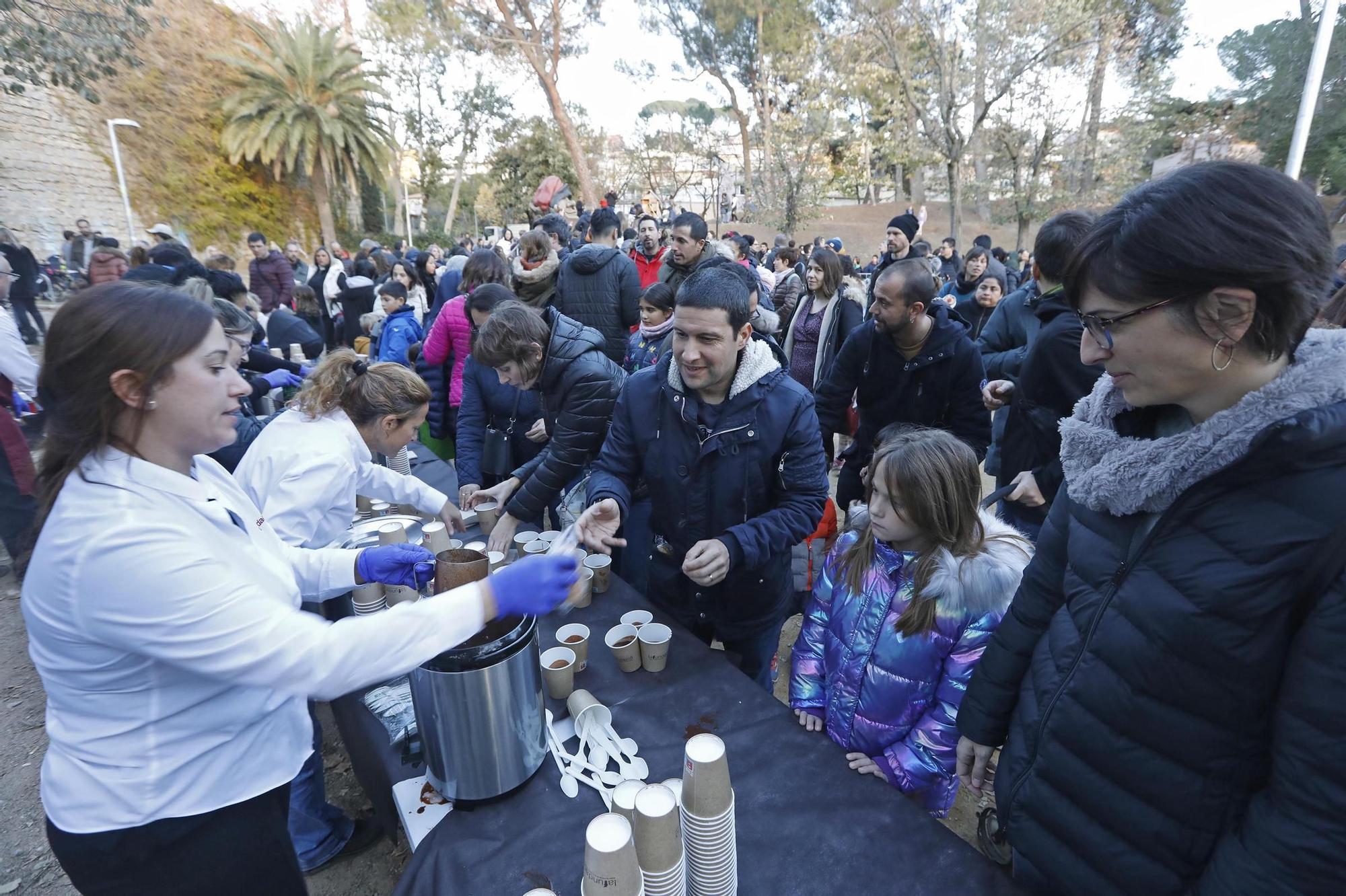 Les millors imatges de la Festa del Tió de Girona