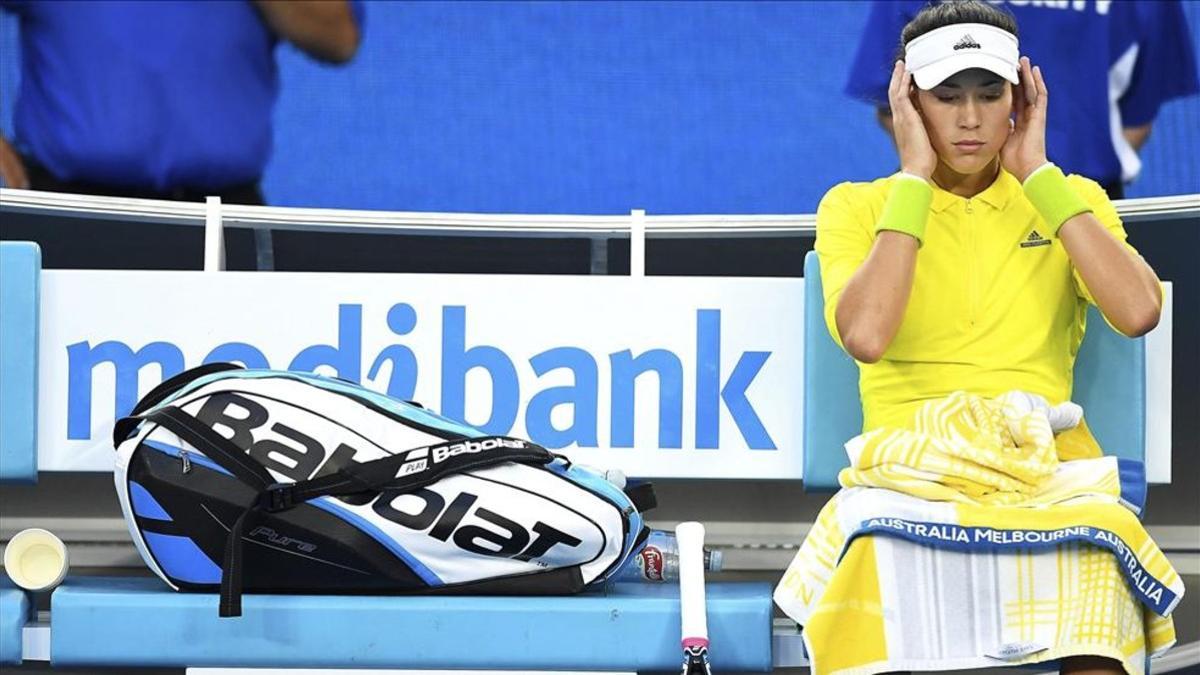 Garbiñe Muguruza buscará un puesto en los octavos de final ante Anastasija Sevastova