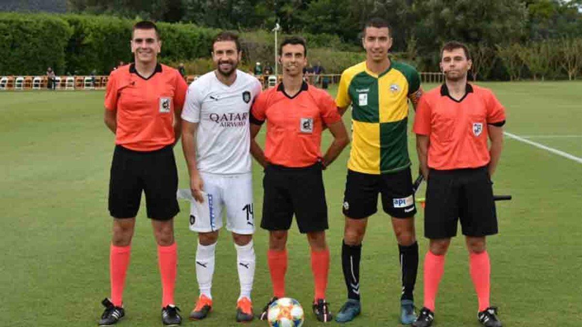 Gabi fue el capitán del Al Saad