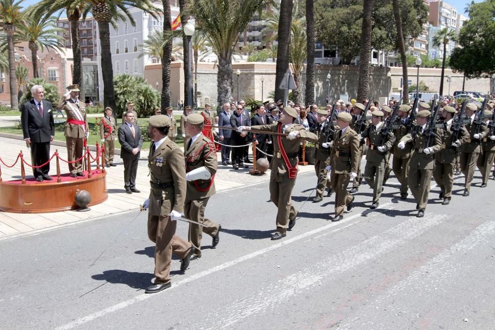 Acto solemne de homenaje a los héroes del 2 de Mayo en Cartagena