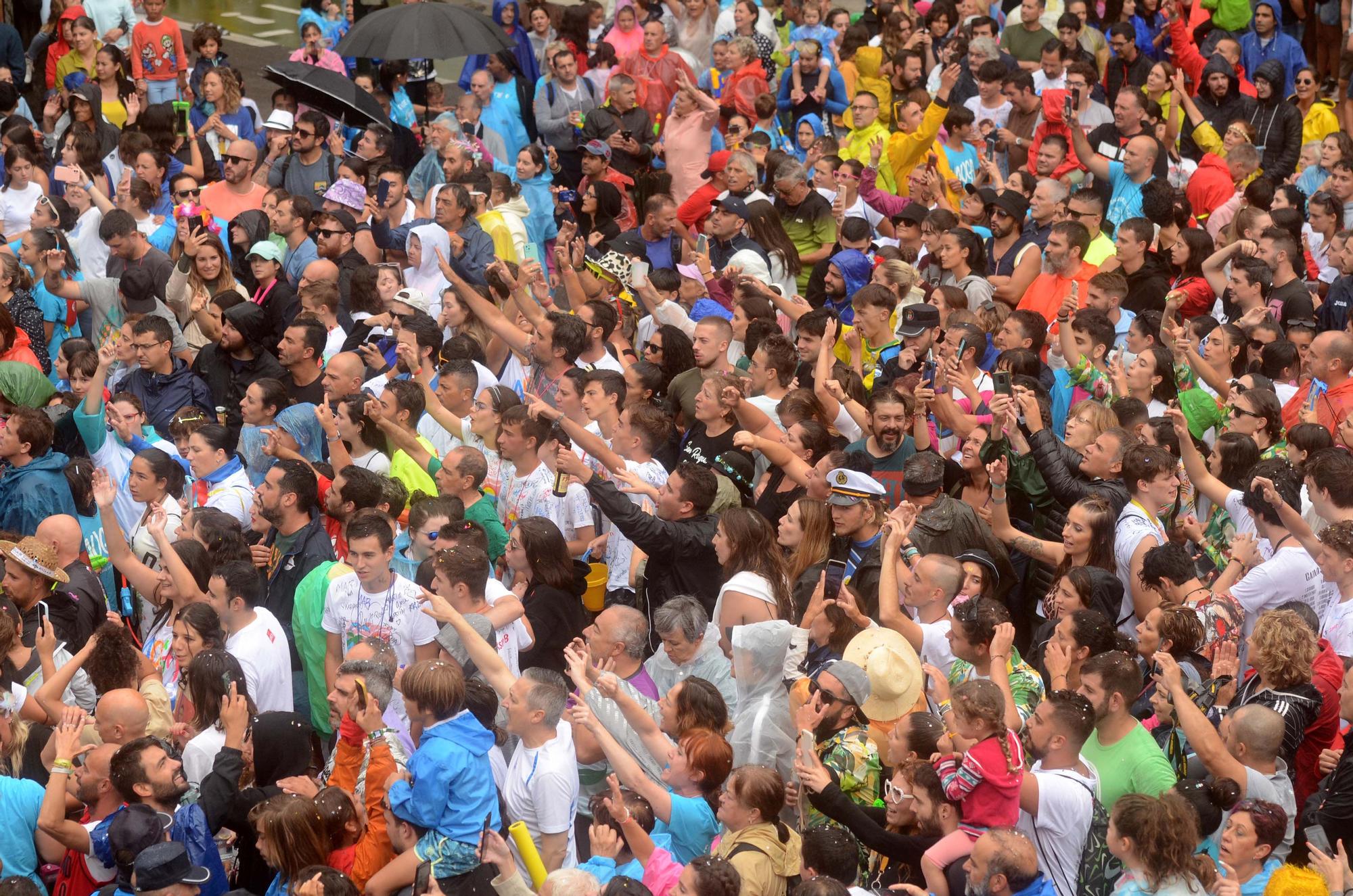 Las imágenes de la Festa do Auga más esperada de la historia