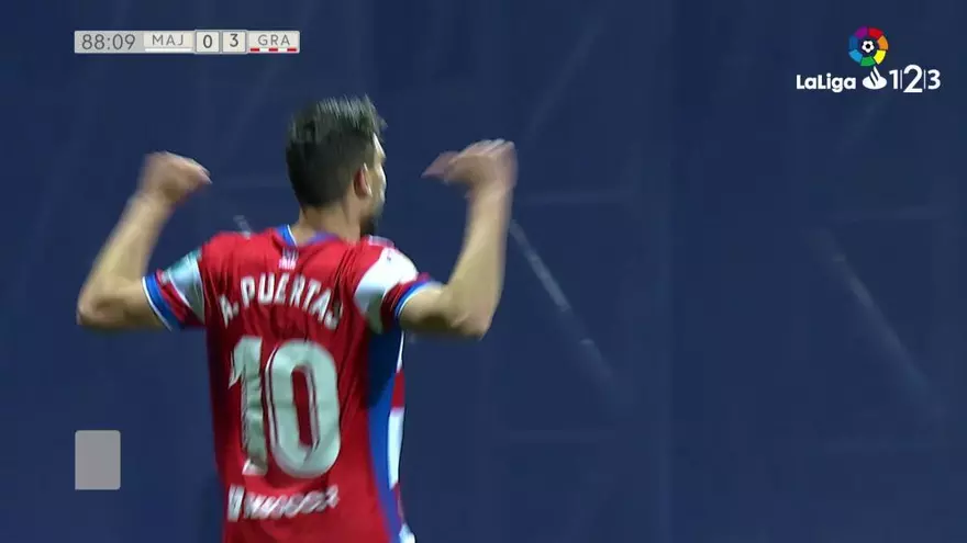 LaLiga 123: els gols del Rayo Majadahonda - Granada (0-3)