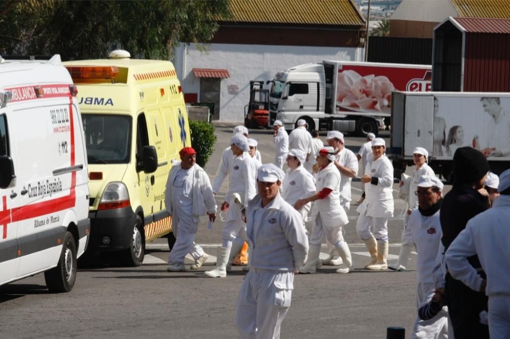 Incendio en ElPozo Alimentación