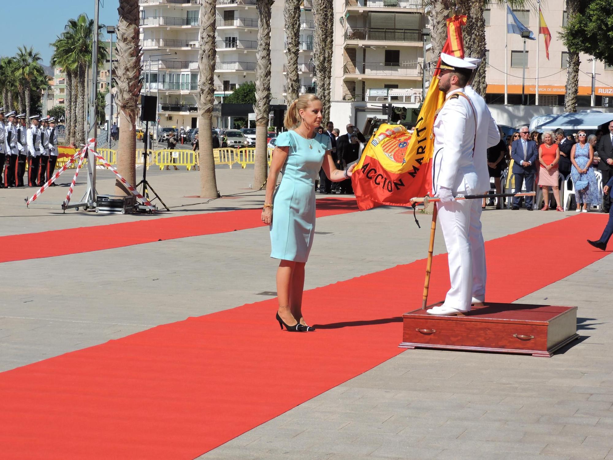 Jura de Bandera para personal civil en Águilas