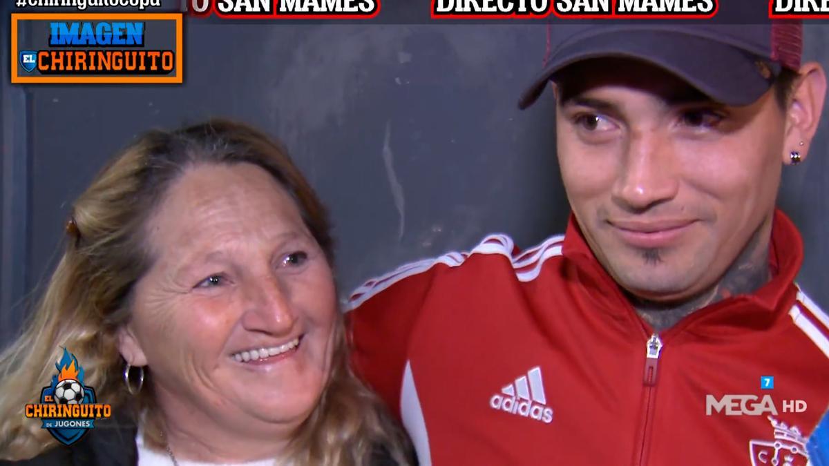 ¡La emoción de la madre del Chimy Ávila tras el pase a la final de Copa del Rey de Osasuna!