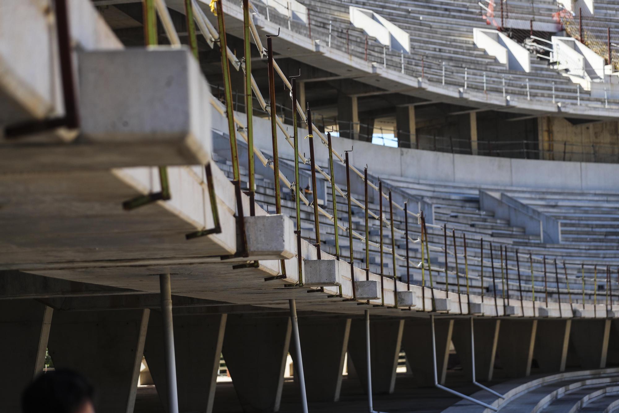 Las entrañas del Nou Mestalla a día de hoy