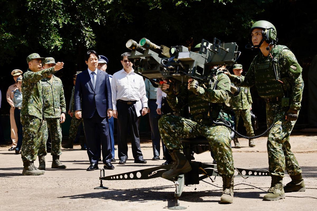 Soldados del ejército taiwanés.