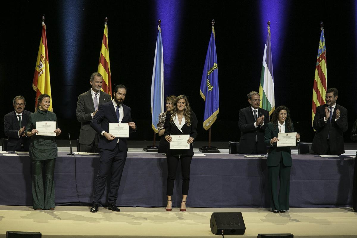 El rey Felipe VI preside en Barcelona la entrega de despachos a los nuevos jueces