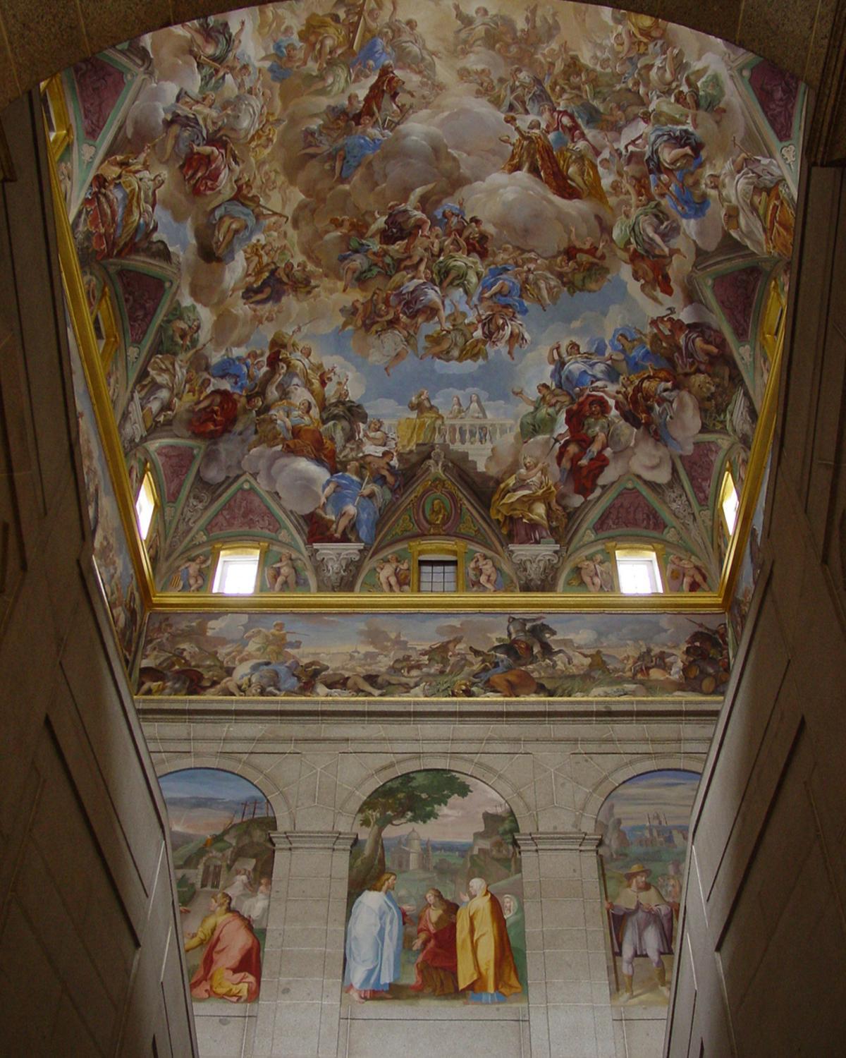 Los frescos de Madrid que recuerdan a la Capilla Sixtina de Miguel Ángel.