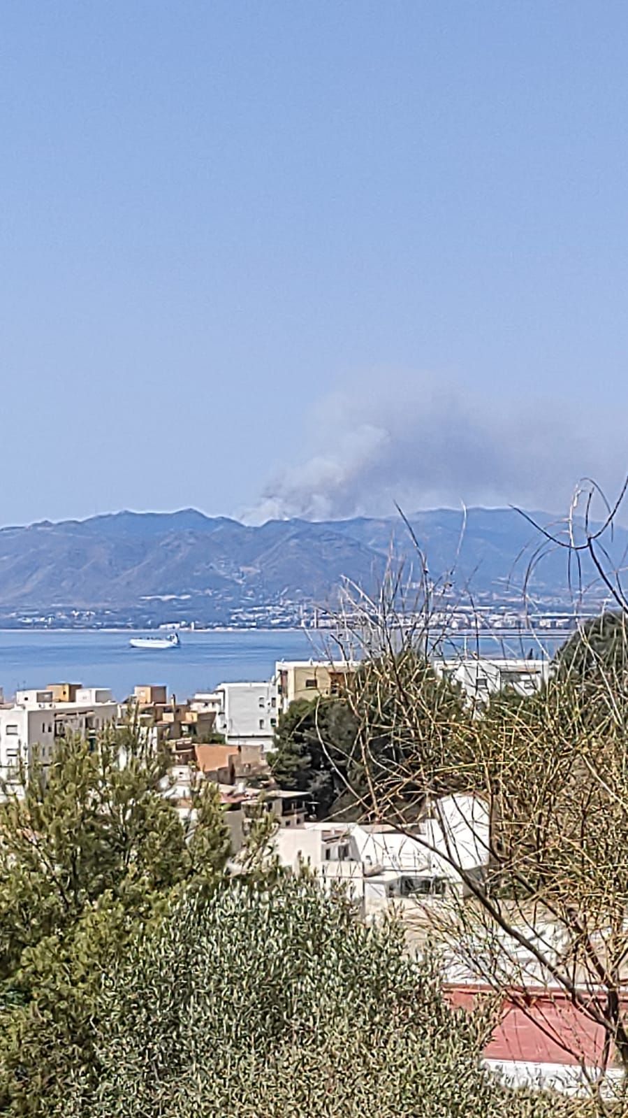 Declarado un incendio en la Sierra de Mijas