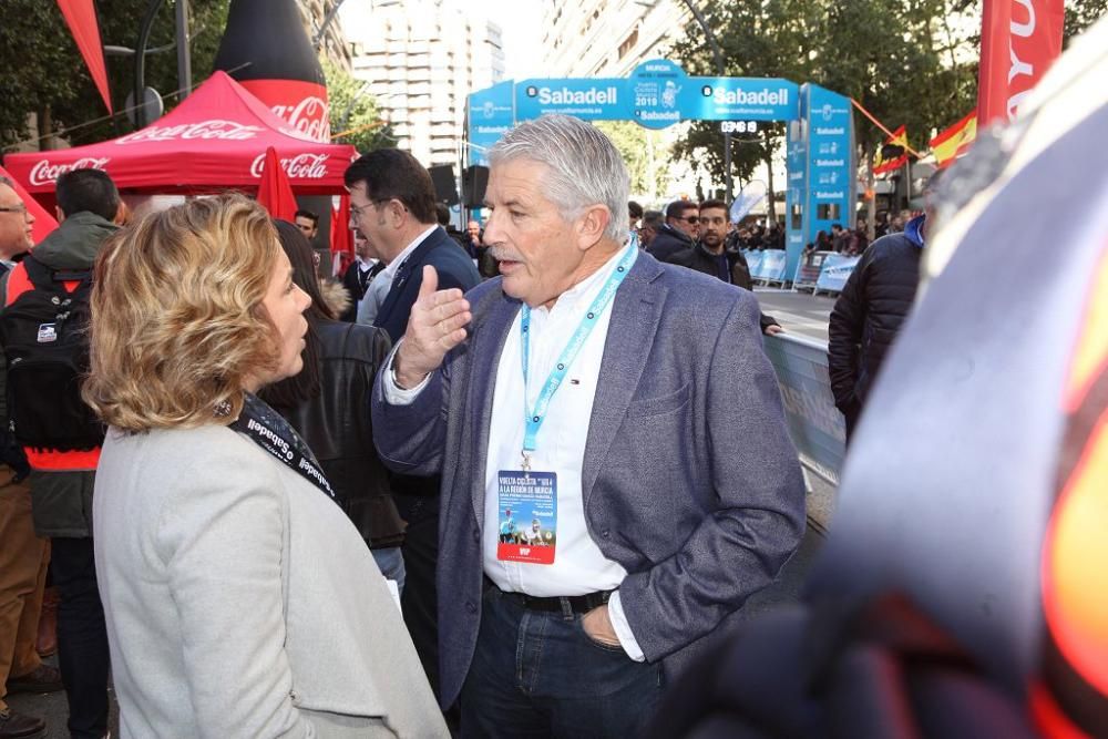 Meta de la Vuelta Ciclista a Murcia