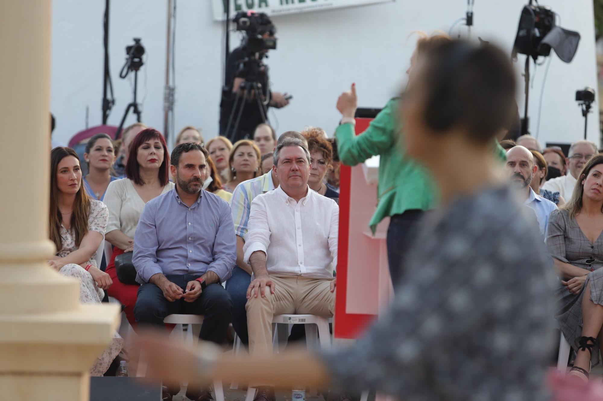 Acto de Juan Espadas, candidato del PSOE a las elecciones andaluzas, en Málaga