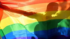 nnavarro22522426 an activist s silhouette is seen through a rainbow flag duri161028173543