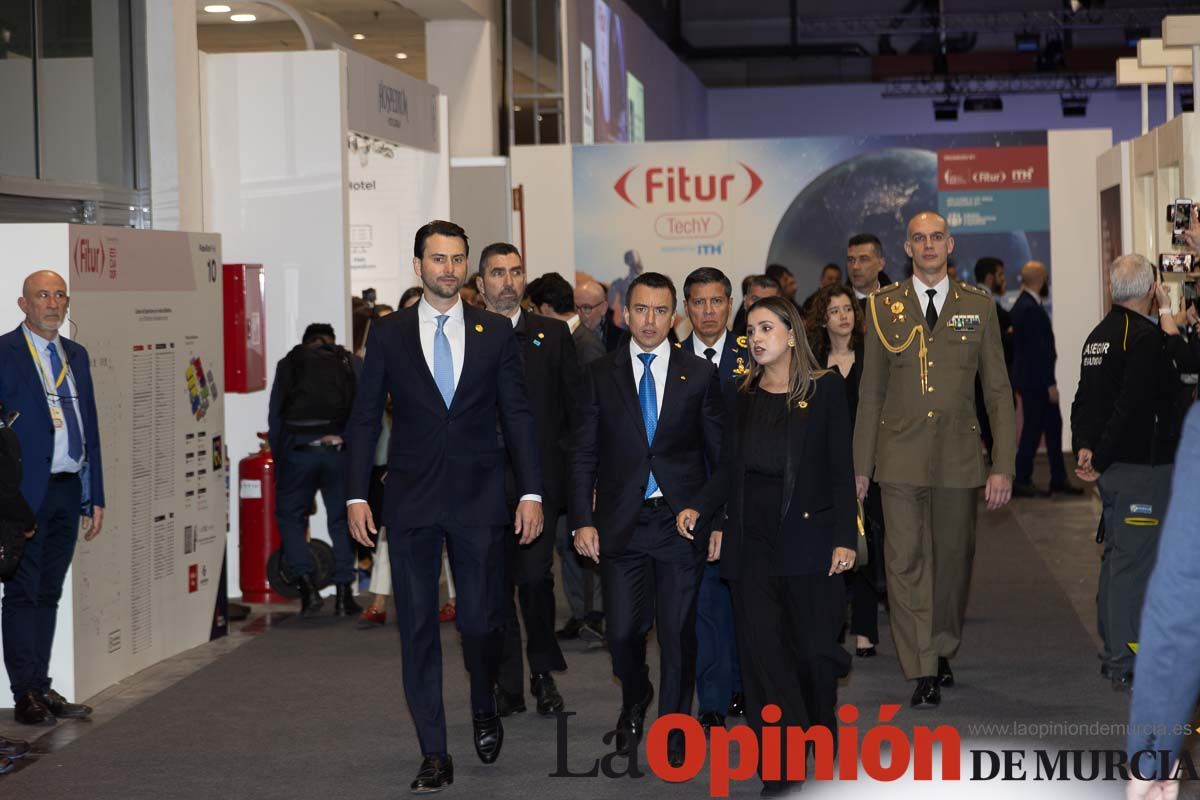 Así ha sido el primer día en el stand de la Región de Murcia en la Feria de Fitur