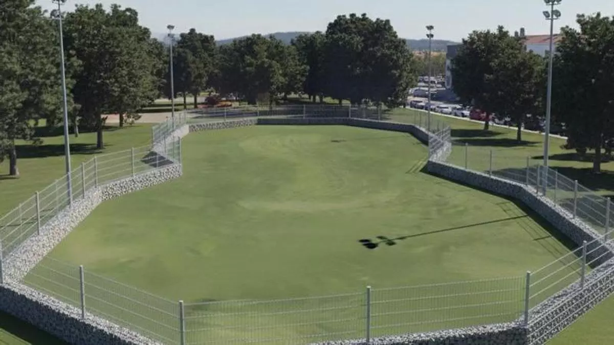 Una nueva área canina en el parque de Vioño dará servicio a los barrios de Os Mallos y la Sagrada Familia