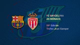 Barcelona - AS Mónaco del Trofeu Joan Gamper: horario, alineaciones y dónde ver por TV y en streaming