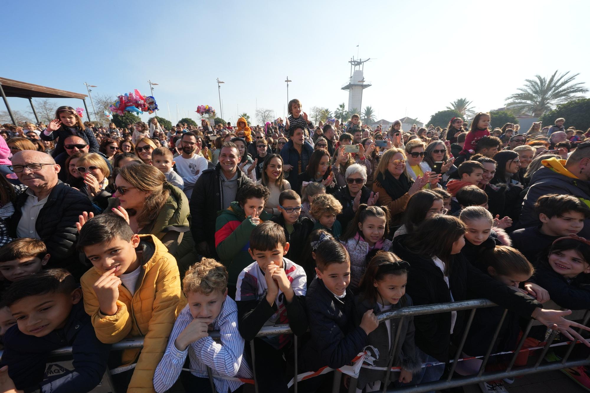 Las mejores imágenes de la llegada de los Reyes Magos a Castellón