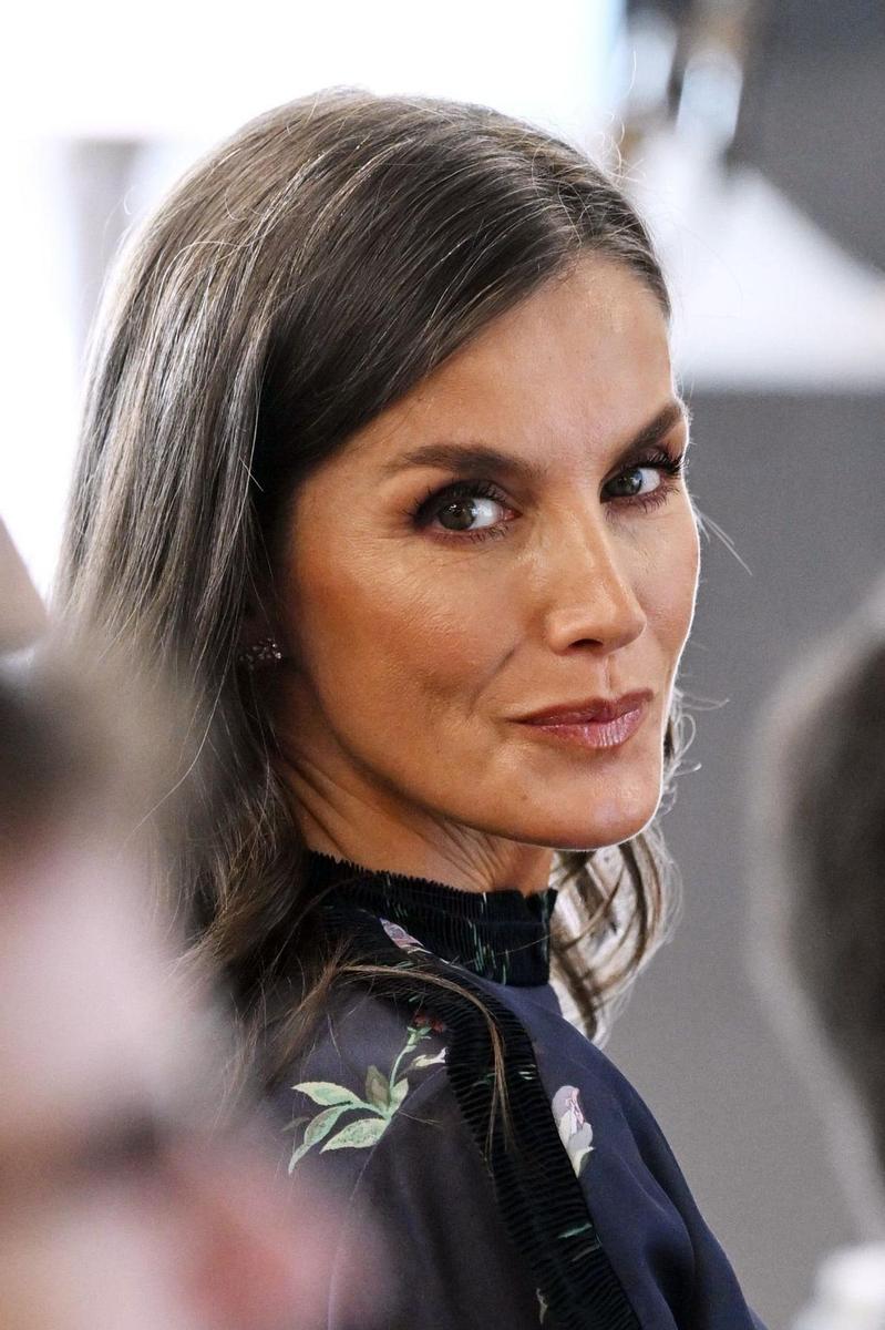 Las pestañas de la reina Letizia, a examen