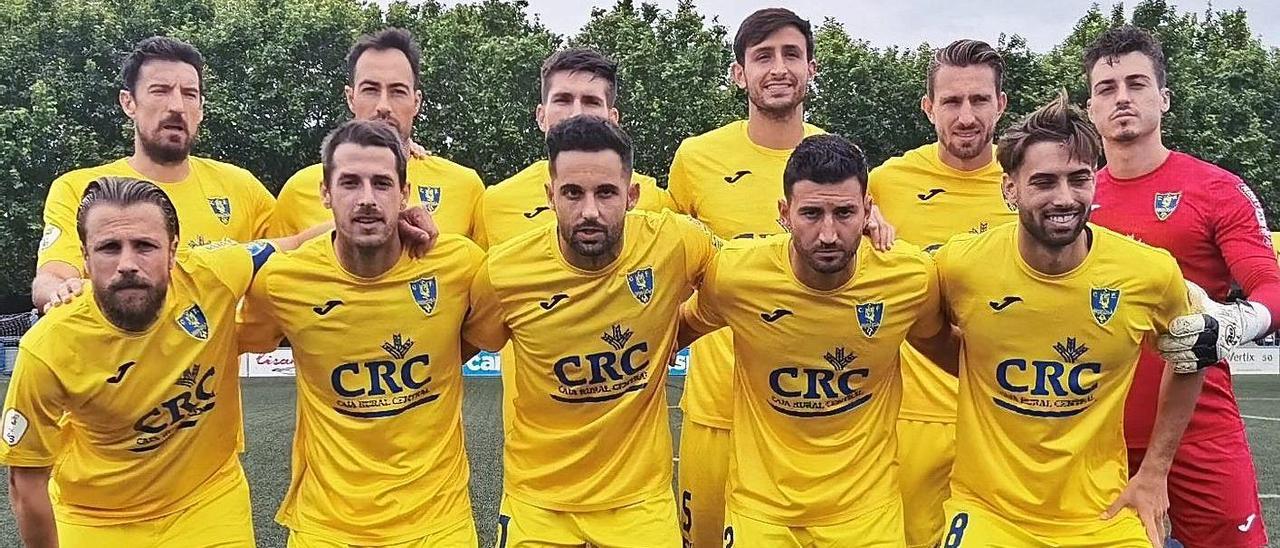 Once que presentó el Orihuela en el último partido de la temporada. | ORIHUELA CF