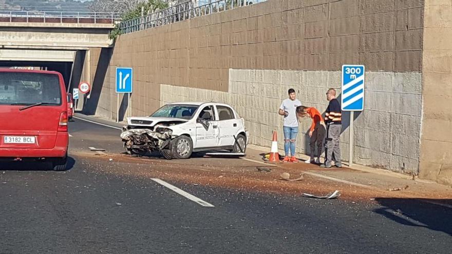 Estado en que ha quedado el coche.