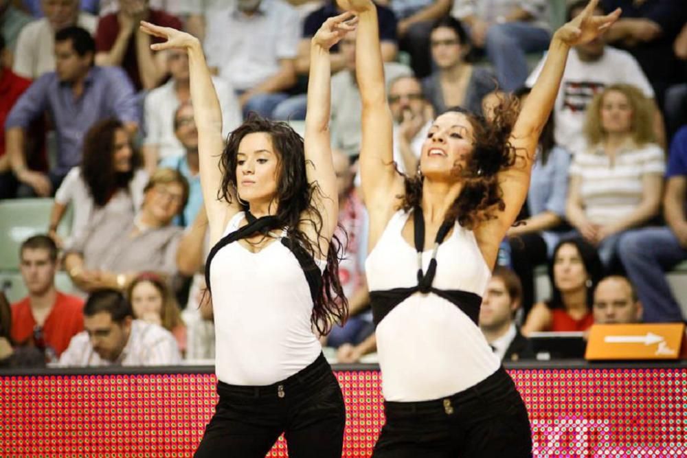 Las cheerleaders del CB Murcia, desde sus comienzo