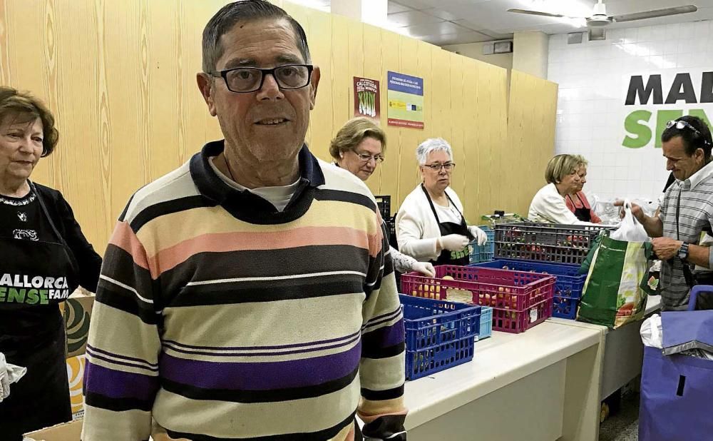 Los alimentos desbordan la basura