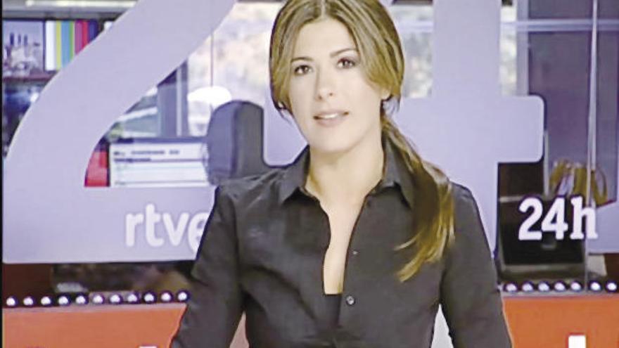 La presentadora de TVE Lara Siscar.