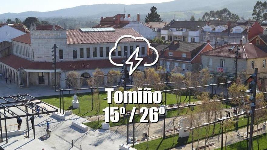 El tiempo en Tomiño: previsión meteorológica para hoy, martes 28 de abril