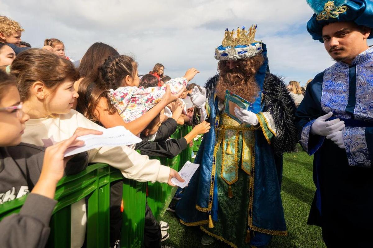 Llegada de los Reyes Magos de Oriente a Gáldar