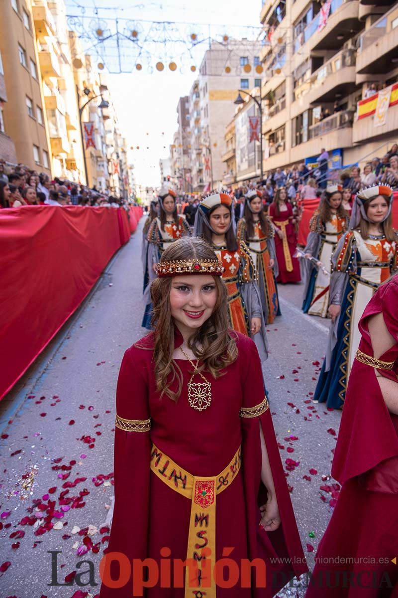 Procesión de subida a la Basílica en las Fiestas de Caravaca (Bando Cristiano)