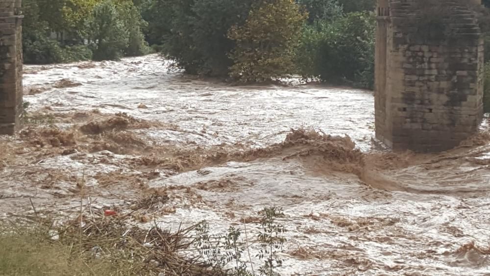 Crescuda del Cardener a Manresa