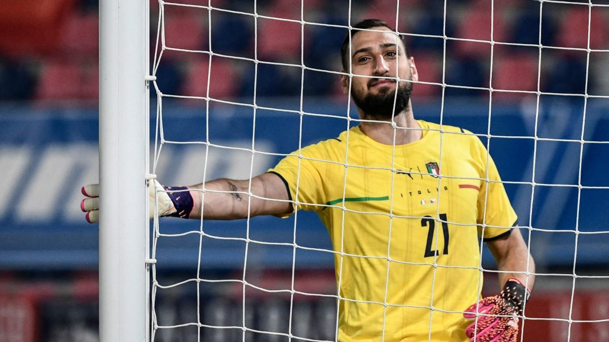 Donnarumma, con la selección italiana