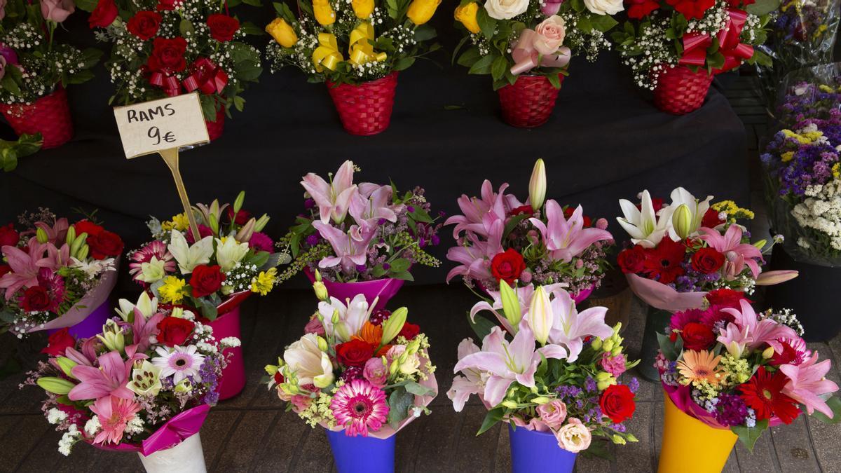 El color y el aroma de las flores vuelve a pintar la rambla