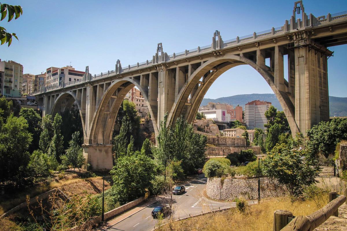 El puente de San Jorge de Alcoy, construido entre 1925 y 1931.