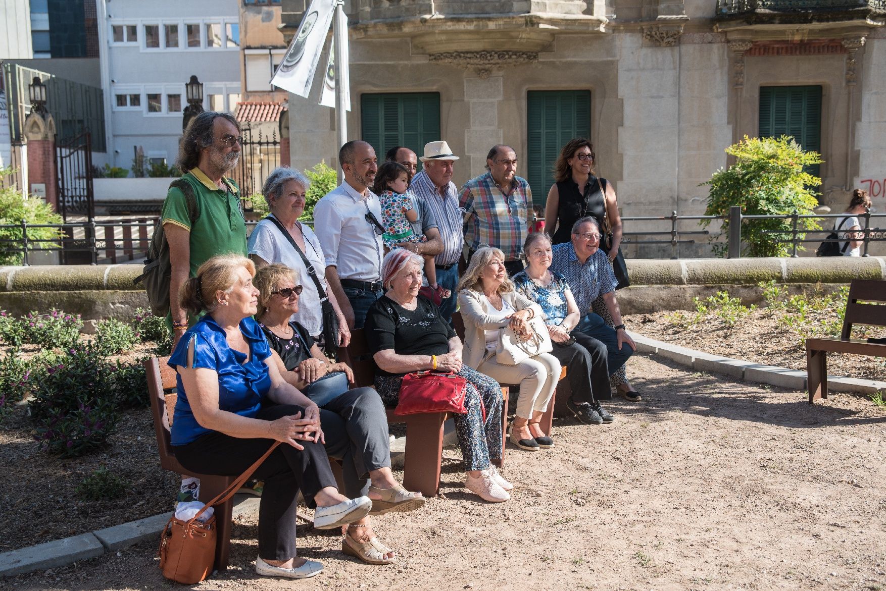 Així és el nou jardí del pati del Casino de Manresa