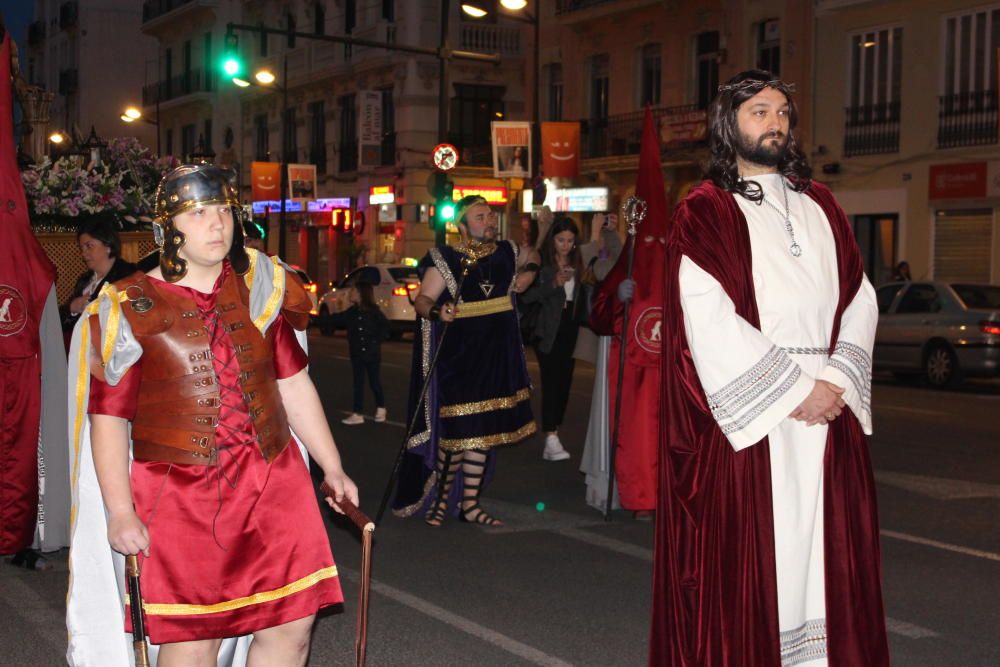 Procesión conjunta del Grao: hermandades de la Flagelación y Cristo de la Palma