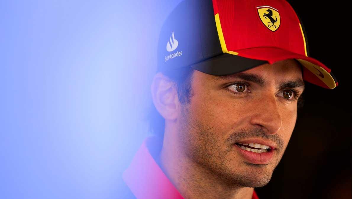 Carlos Sainz disputa su tercera temporada con los colores de Ferrari