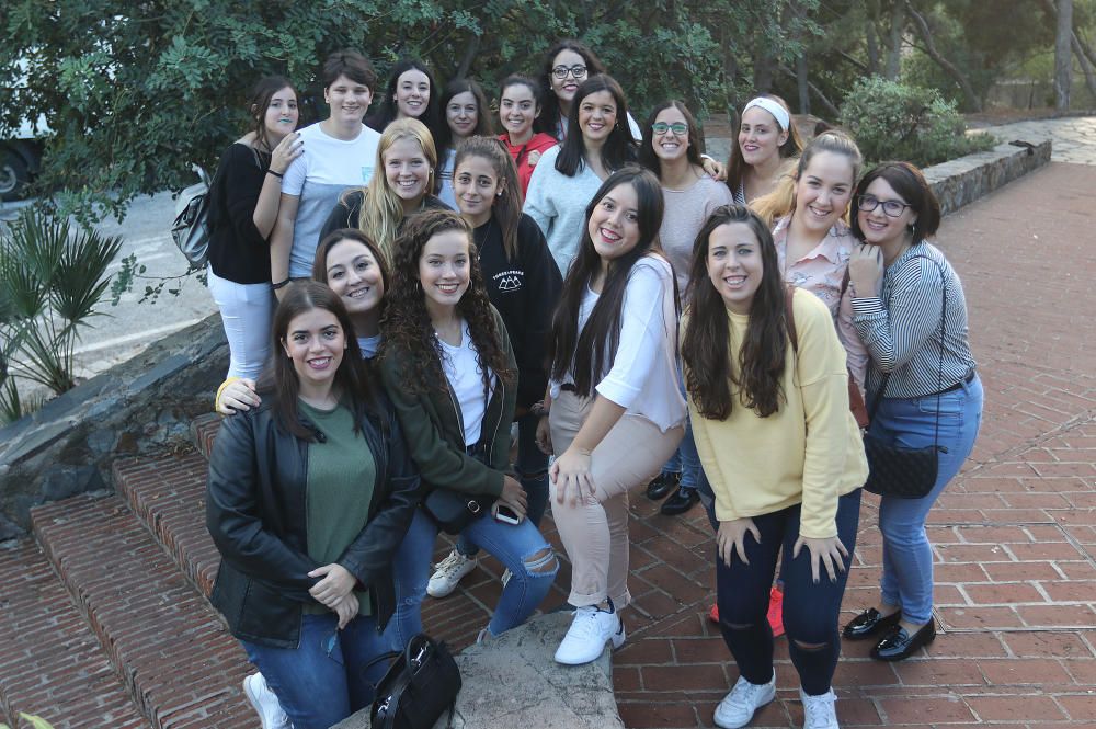 Los exteriores del Castillo de Gibralfaro minutos antes del inicio del concierto de Pablo Alborán.