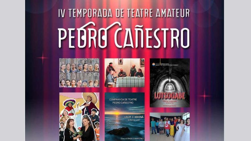 La IV Temporada de Teatre Amateur Pedro Cañestro porta a escena a sis companyies eivissenques
