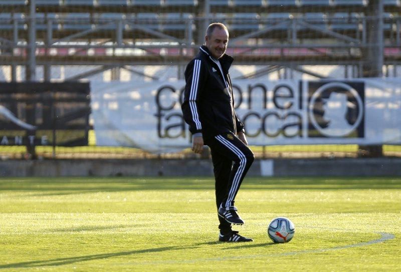 Entrenamiento del Real Zaragoza del 29 de octubre