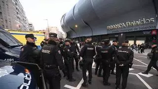 Unidad Canina, drones y UIP: los efectivos que blindan la seguridad en los partidos del Celta