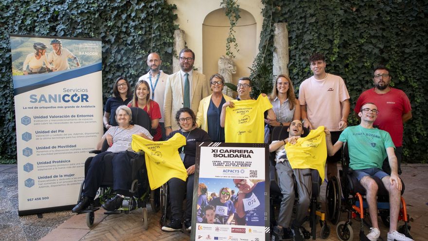 La Diputación de Córdoba acoge la presentación de la 11º Carrera Solidaria de Acpacys