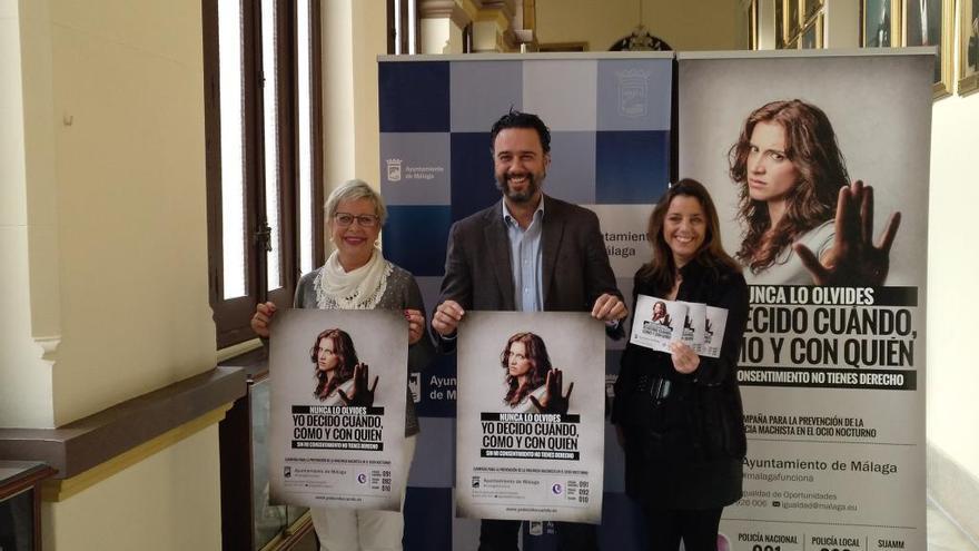 Presentación de la campaña, ayer en el Ayuntamiento.