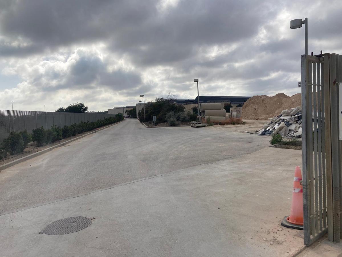 Obras en la planta desaladora de Torrevieja