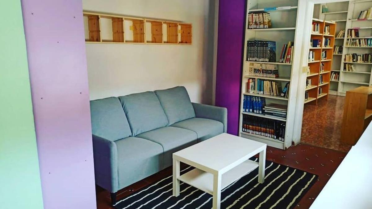 El Ayuntamiento incorporó hace poco diversas mejoras a la biblioteca.