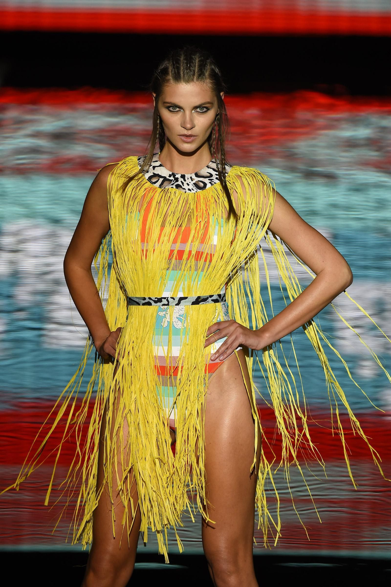MBFWM: Andrés Sardá Primavera/Verano 2016, motivos tribales