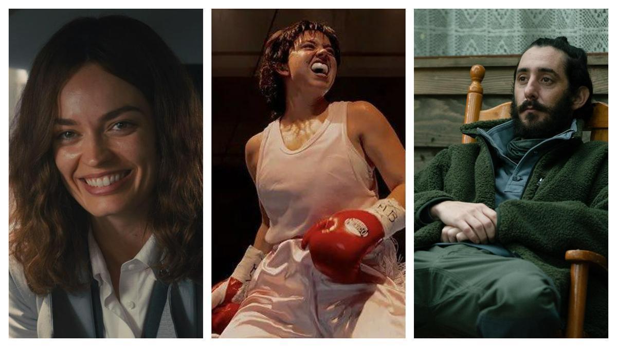 Fotogramas de 'Ella McCay', 'Christy: el combate de su vida' y 'Cortafuego', estrenos destacados en plataformas este febrero.