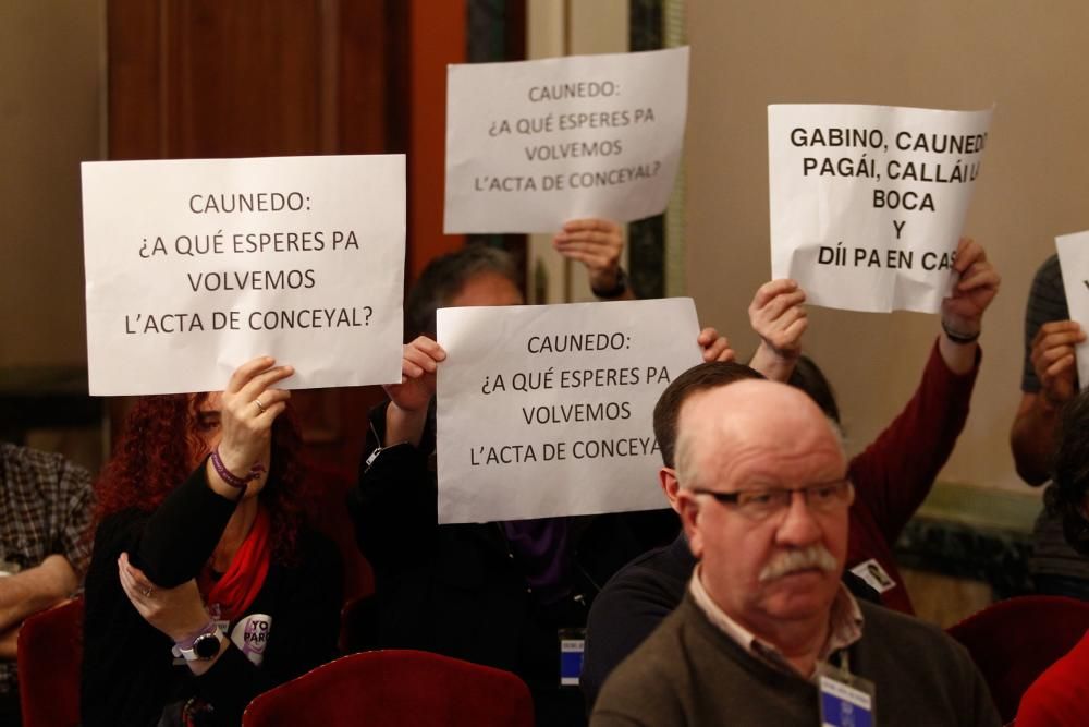 Pleno del Ayuntamiento de Oviedo