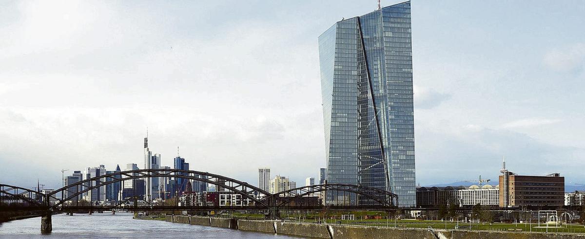 La sede del Banco Central Europeo se encuentra en Frankfurt.